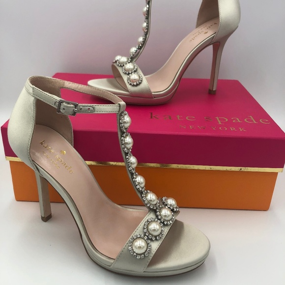 KATE SPADE FREYA FORMAL SANDALS  NEW Size 8 - Picture 1 of 7